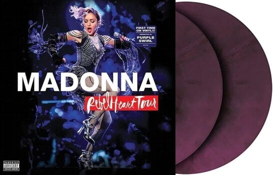 LP ploča Madonna - Rebel Heart Tour (Limited Edition) (Reissue) (Purple Swirl Coloured) (2 LP) - 1