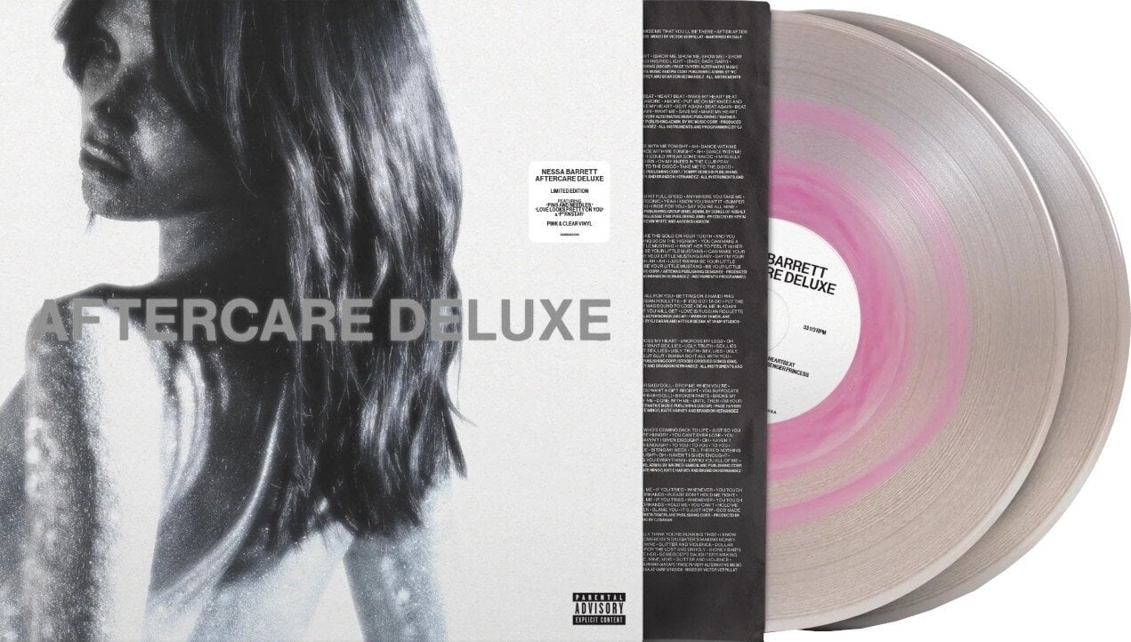 Hanglemez Nessa Barrett - Aftercare (Deluxe Edition) (Pink & Clear Coloured) (2 LP)