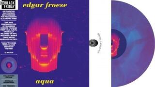 Вінілові платівки Edgar Froese - Aqua (Reissue) (Remastered) (Blue/Pink Swirled Coloured) (LP)