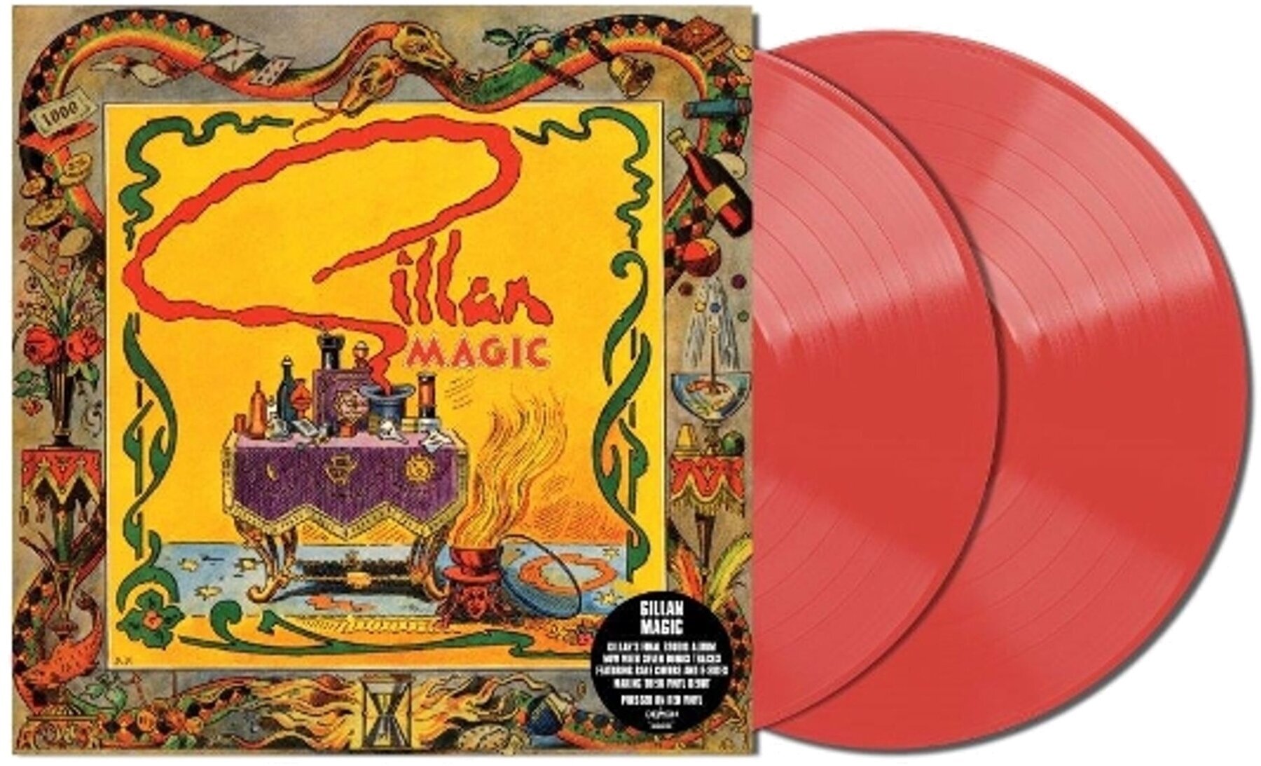 LP ploča Gillan - Magic (Reissue) (Red Coloured) (2 LP)
