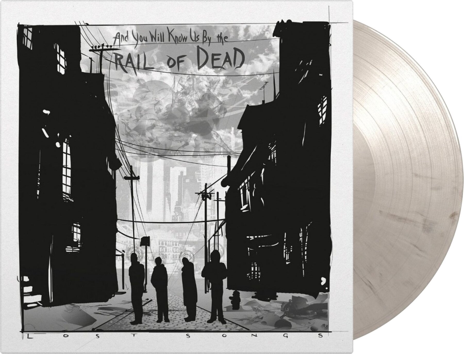 LP ploča ...And You Will Know Us by the Trail of Dead - Lost Songs (Limited Edition) (Reissue) (Black & White Marbled) (2 LP)