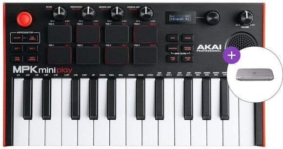 MIDI-Keyboard Akai MPK Mini PLAY MK3 SET MIDI-Keyboard - 1