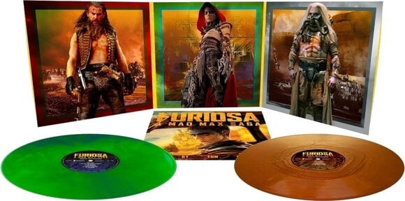 Disc de vinil Tom Holkenborg - Furiosa: A Mad Max Saga (Original Soundtrack) (Green/Orange Coloured) (2 LP) - 1