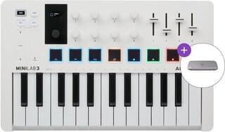 Миди клавиатура Arturia MiniLab 3 SET White Миди клавиатура