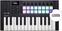 MIDI-Keyboard Novation Launchkey Mini 25 MK4 SET Black MIDI-Keyboard