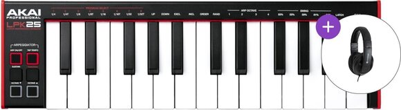 MIDI-Keyboard Akai LPK25 MKII SET MIDI-Keyboard - 1