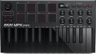 Миди клавиатура Akai MPK mini MK3 Black Миди клавиатура