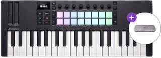 Master Keyboard Novation Launchkey Mini 37 MK4 SET 2 Master Keyboard Black