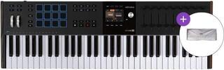 Миди клавиатура Arturia KeyLab 61 mk3 SET 2 Миди клавиатура Black