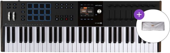 MIDI-Keyboard Arturia KeyLab 61 mk3 SET 2 MIDI-Keyboard Black - 1