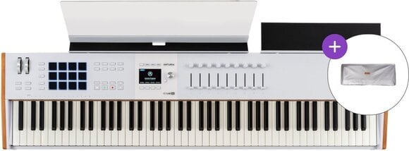 MIDI-Keyboard Arturia KeyLab 88 mk3 SET 2 MIDI-Keyboard White - 1