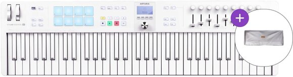 Миди клавиатура Arturia KeyLab Essential 61 mk3 SET 2 Миди клавиатура Alpine White - 1