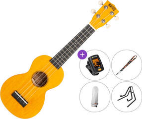 Soprano ukulele Mahalo ML1SF SET Sunflower Soprano ukulele