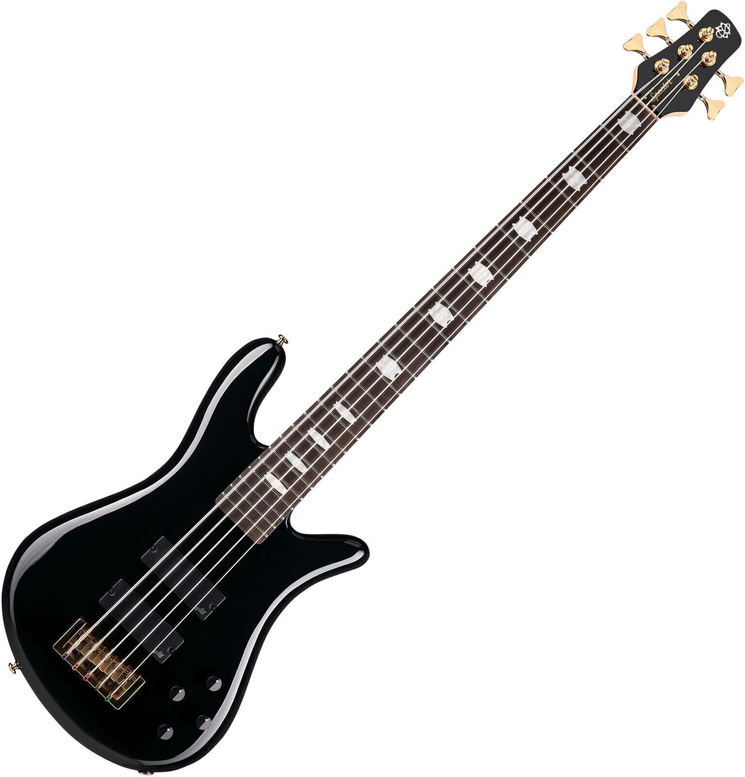 5-strunná baskytara Spector Icon NS-5 Black Gloss 5-strunná baskytara