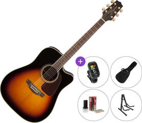Електро-акустична китара Дреднаут Takamine GD71CE SET 2 Сунбурст Електро-акустична китара Дреднаут