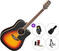 Dreadnought Elektro-Akustikgitarren Takamine GD51CE SET 2 Brown Sunburst Dreadnought Elektro-Akustikgitarren