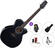 Takamine GN30CE SET 2 Black Jumbo elektro-akoestische gitaar