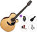 Takamine GN30CE SET 2 Natural Jumbo z elektroniką