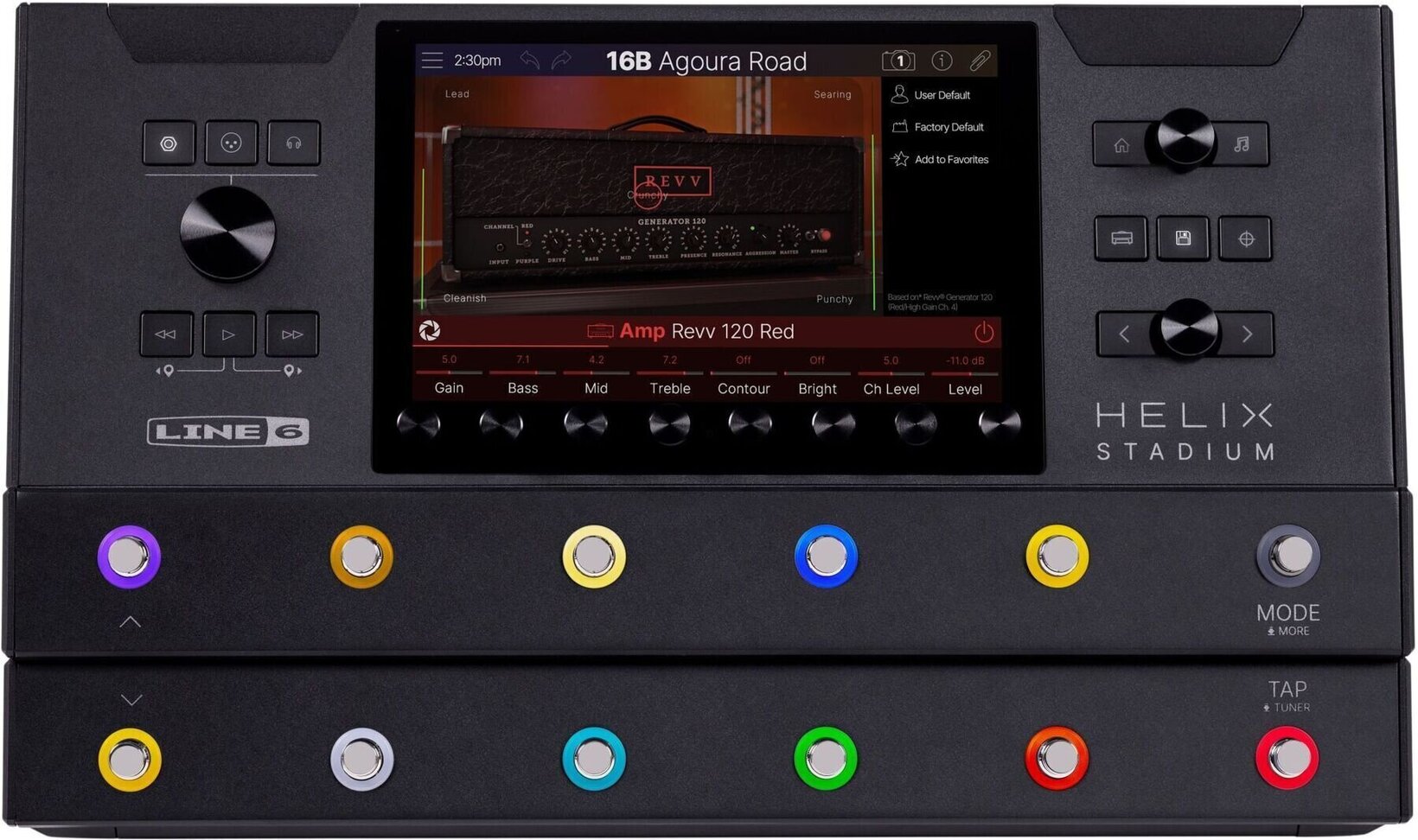 Line6 Helix Stadium Floor Multi-efect de chitară - Muziker