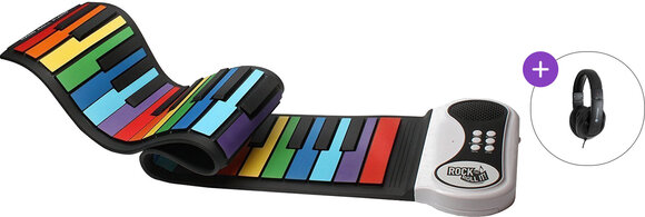 Gyermek szintetizátor Mukikim Rock and Roll It - Rainbow Piano SET Gyermek szintetizátor - 1