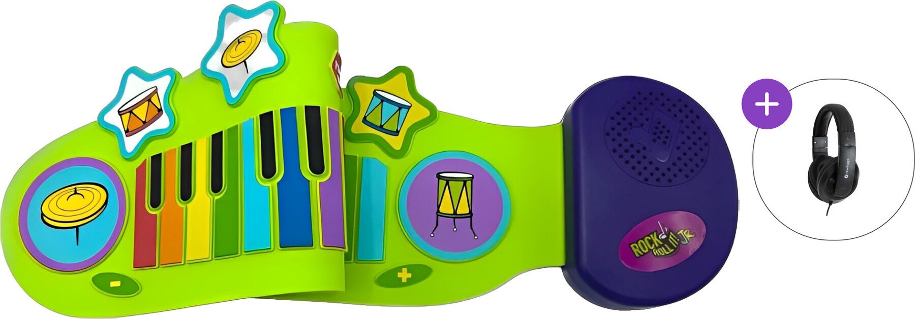 Kinder-Keyboard Mukikim Rock and Roll It - Jr Piano Drum Duo SET Kinder-Keyboard