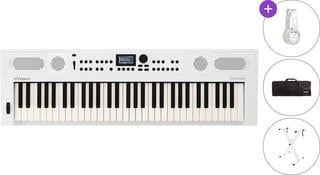 Keyboard mit Touch Response Roland GO:KEYS 5 SET Keyboard mit Touch Response White