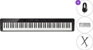 Digital Stage Piano Casio PX-S3100 BK Privia SET Digital Stage Piano Black