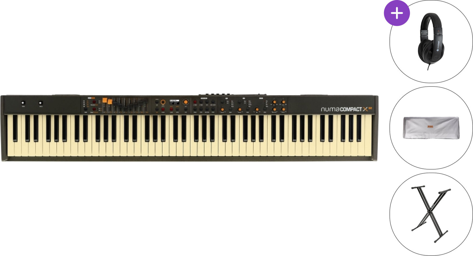 Digitralni koncertni pianino Studiologic Numa Compact X SE SET Digitralni koncertni pianino