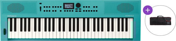 Billentésérzékeny szintetizátor Roland GO:KEYS 3 SET 2 Billentésérzékeny szintetizátor Turquoise - 1