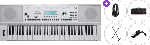 Клавіатура з динаміком Kurzweil KP110-WH SET 3 Клавіатура з динаміком White - 1