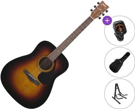 Akustikgitarre Yamaha F310 TBS MK2 SET Tobacco Sunburst Akustikgitarre - 1