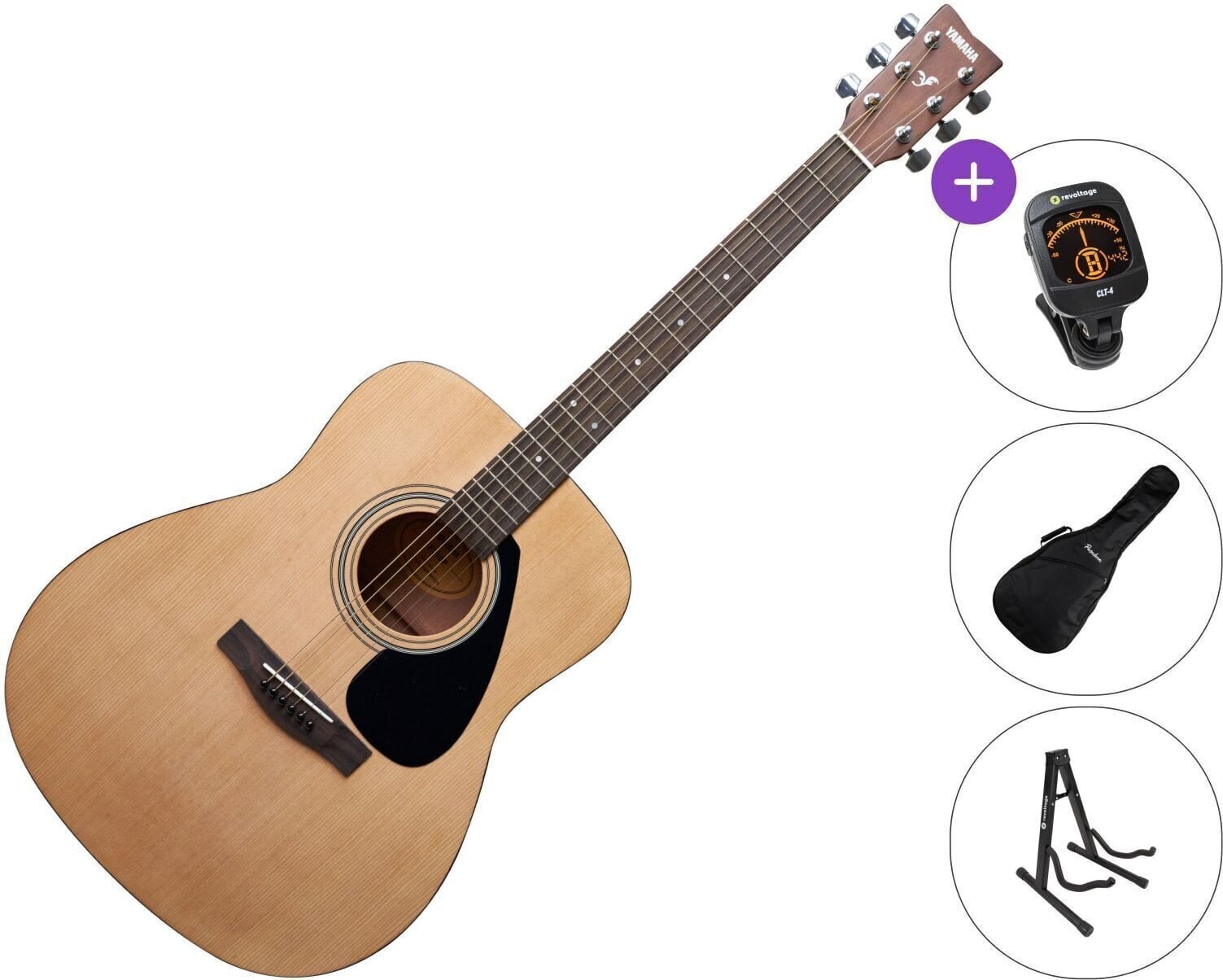 Akoestische gitaar Yamaha F310 MK2 SET Natural Akoestische gitaar