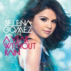 Hanglemez Selena Gomez - A Year Without Rain (Limited Edition) (Transparent Ice Blue/Black Splatter Coloured) (LP)