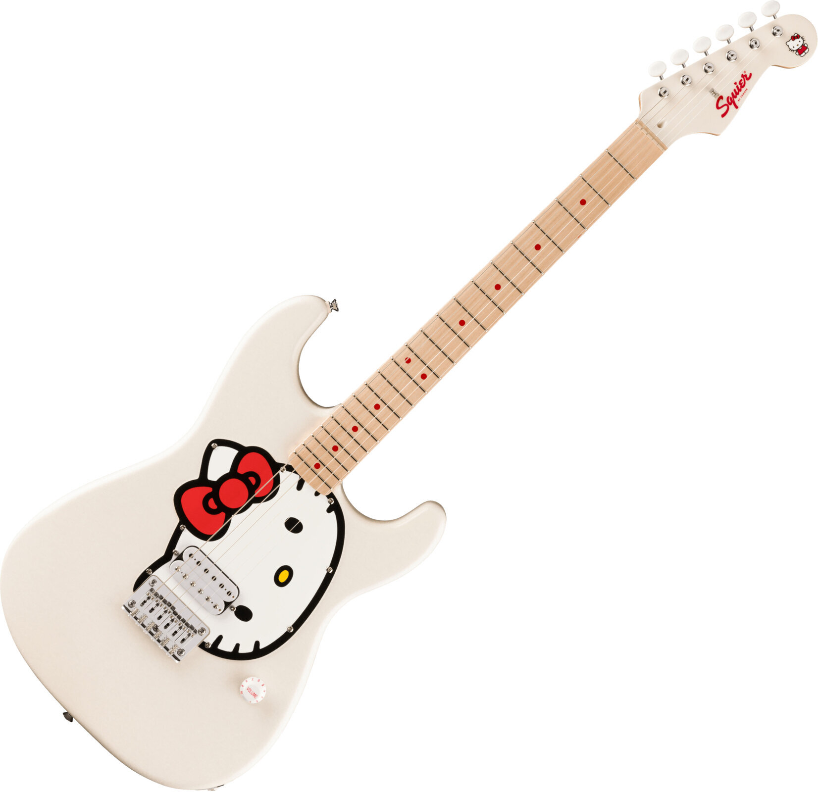 Gitara elektryczna Fender Squier x Hello Kitty Stratocaster White Gitara elektryczna