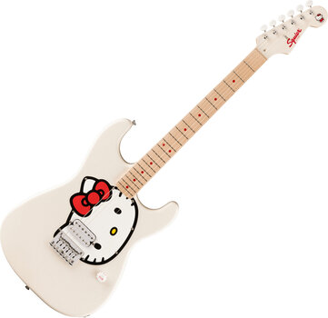 Gitara elektryczna Fender Squier x Hello Kitty Stratocaster White Gitara elektryczna - 1