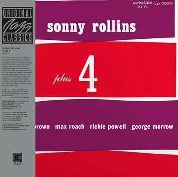 LP Sonny Rollins - Plus 4 (Remastered) (LP) - 1