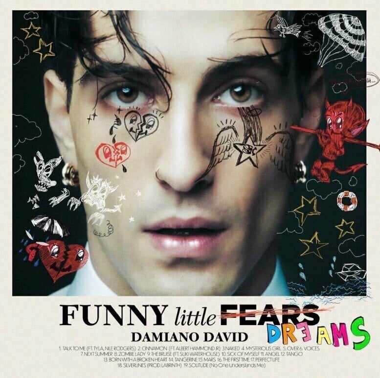 ダミアーノ・デヴィッド FUNNY little FEARS イベント参加券付き Damiano David - Funny Little Fears (Dreams) (Softpack) (Insert