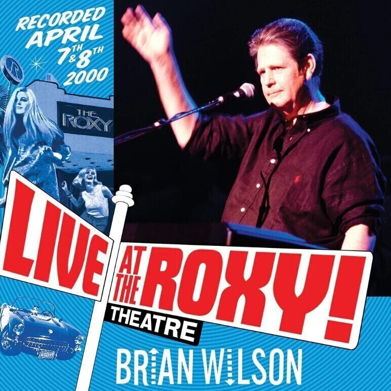 LP ploča Brian Wilson - Live At The Roxy Theatre (Anniversary Edition) (Red/White/Blue Coloured) (3 LP)