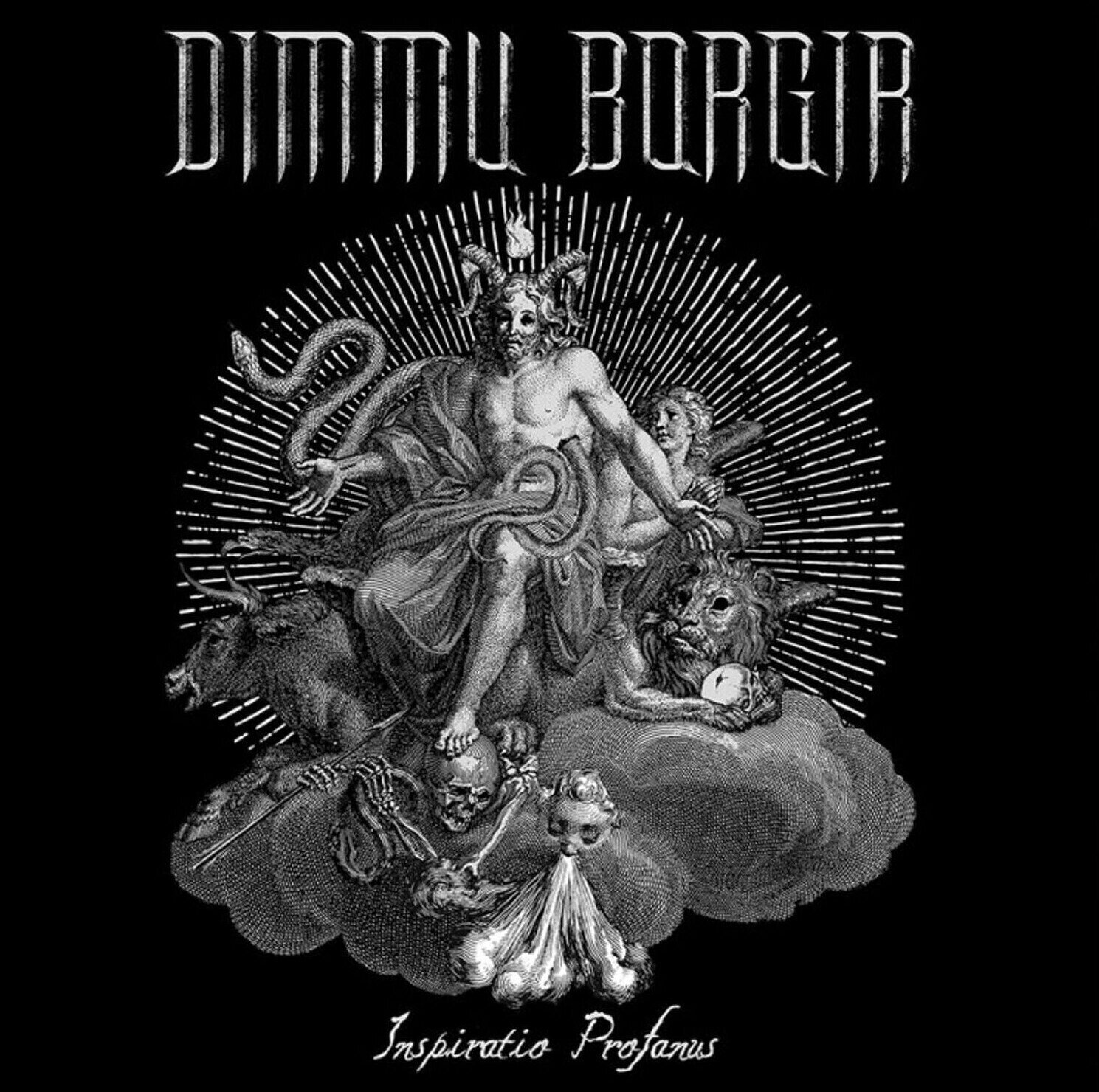 Disc de vinil Dimmu Borgir - Inspiratio Profanus (Remastered) (Black/White Coloured) (LP)