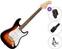 Guitare électrique Fender Squier Affinity Series Stratocaster FMT SET Sienna Sunburst Guitare électrique
