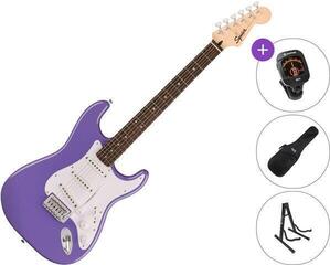 Електрическа китара Fender Squier Sonic Stratocaster LRL SET Ultraviolet Електрическа китара