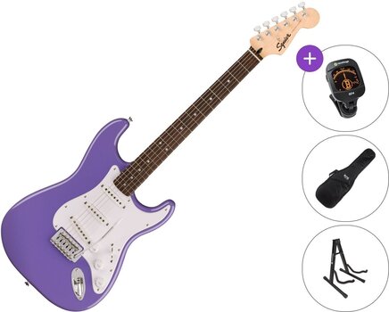Електрическа китара Fender Squier Sonic Stratocaster LRL SET Ultraviolet Електрическа китара - 1