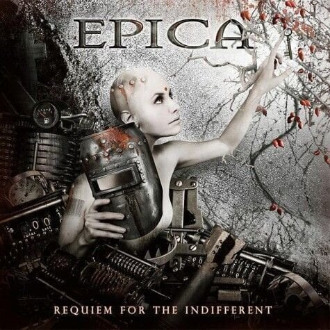 LP ploča Epica - Requiem For The Indifferent (Gatefold Sleeve) (Limited Edition) (Red Coloured) (2 LP)