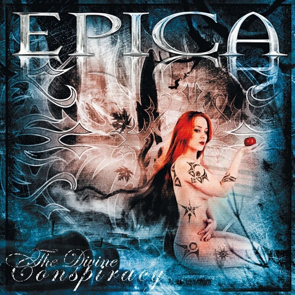 Disc de vinil Epica - The Divine Conspiracy (Gatefold Sleeve) (Reissue) (Magenta/Black Marble Coloured) (2 LP)