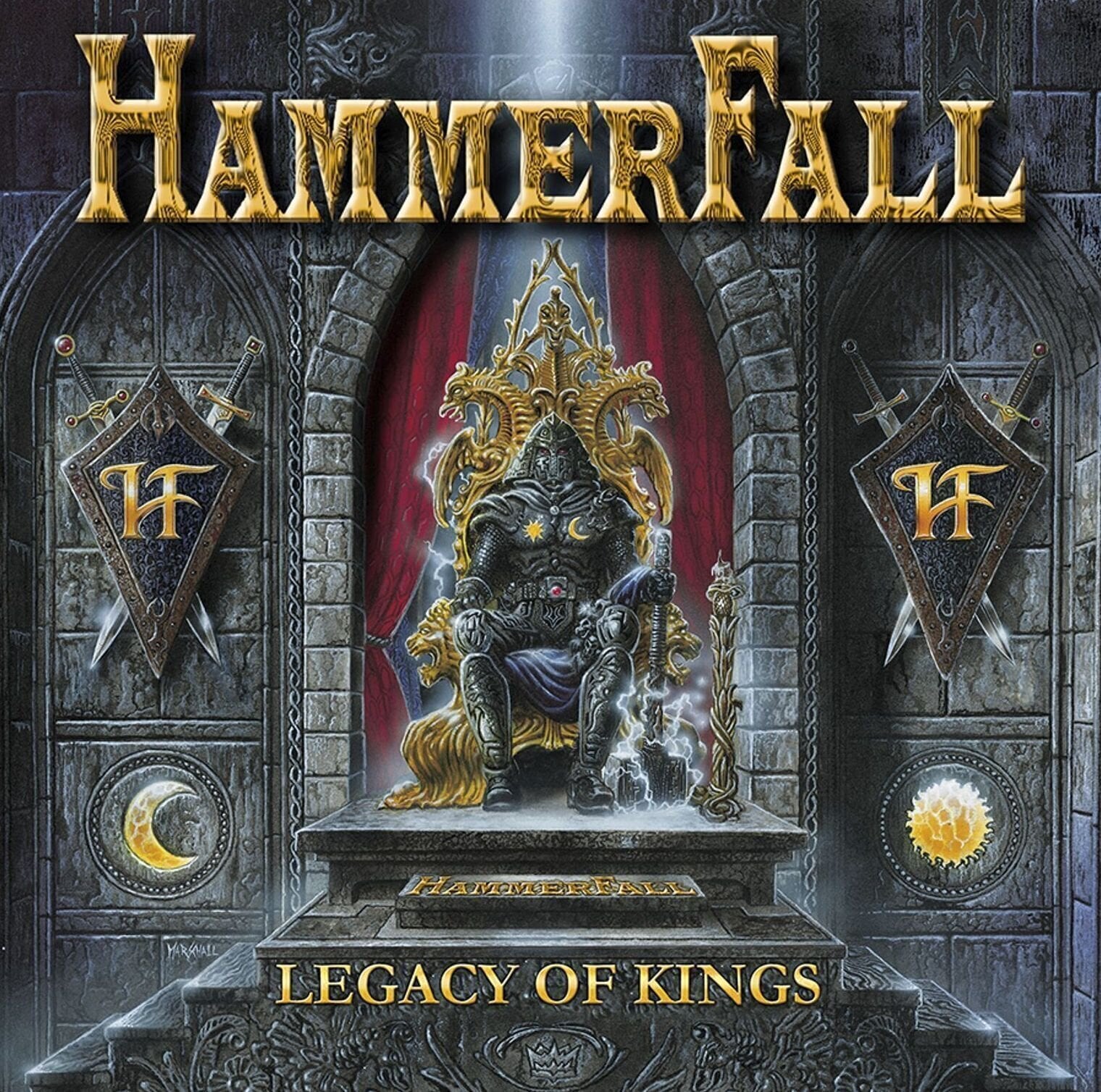 Hammerfall - Legacy Of Kings (Remastered) (Anniversary Edition) (Gatefold Sleeve) (Orange Coloured) (LP)