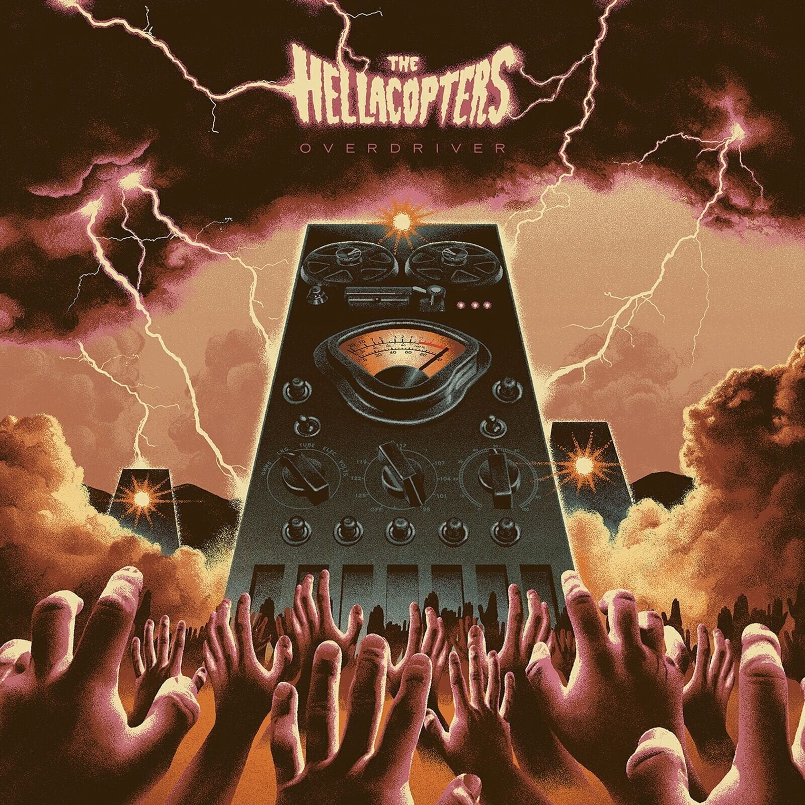 Vinyylilevy The Hellacopters - Overdriver (Brick Red Coloured) (LP)