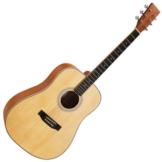 SX SD104K Natural Akustická gitara