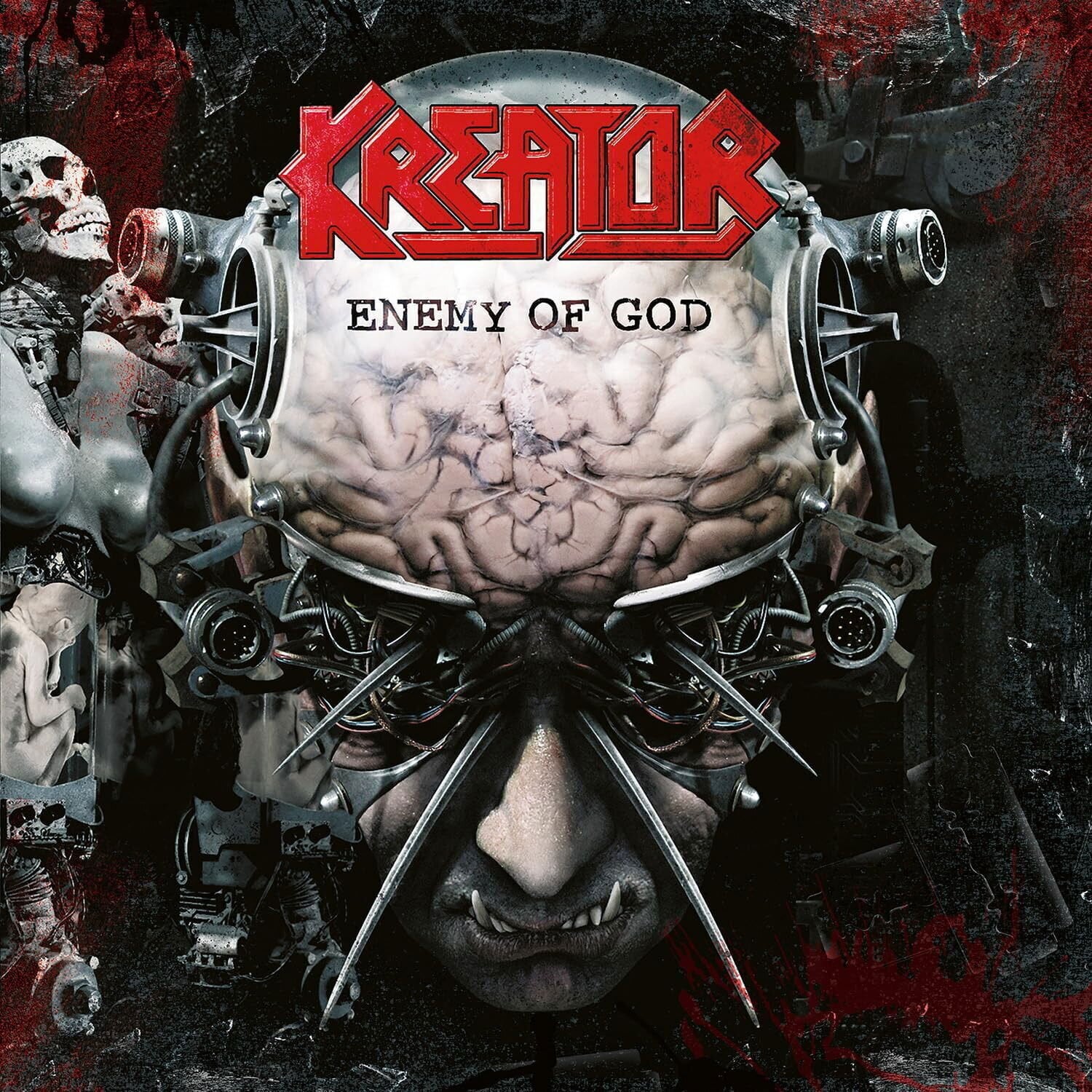 Vinyl Record Kreator - Enemy Of God (Remastered) (Gatefold Sleeve) (Yellow Coloured) (2 LP)