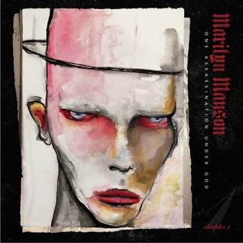 LP ploča Marilyn Manson - One Assassination Under God (Chapter 1) (Pastel Pink With Blue Splatter Coloured) (LP) - 1