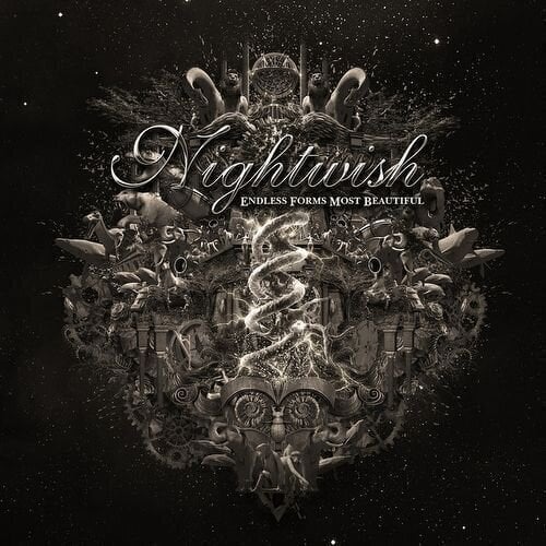 LP ploča Nightwish - Endless Forms Most Beautiful (Gatefold Sleeve) (Clear/Gold Splatter Coloured) (2 LP)
